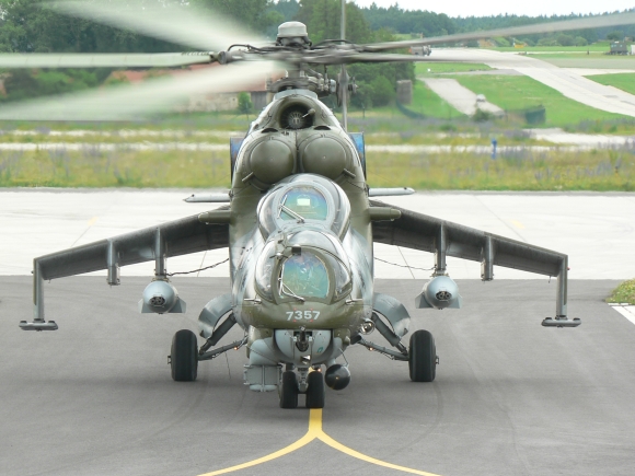 Gunpod PL-20 certification for helicopters Mi-24