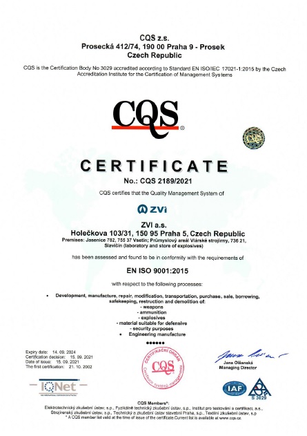 CQS certifikát